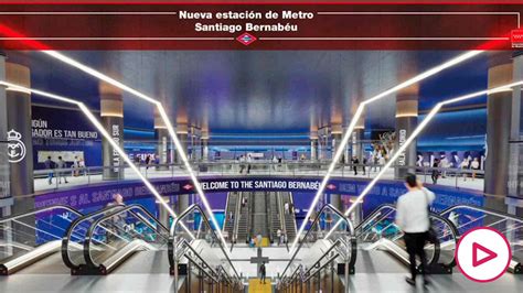 Bernabéu La Estación De Metro También Será Revolucionaria