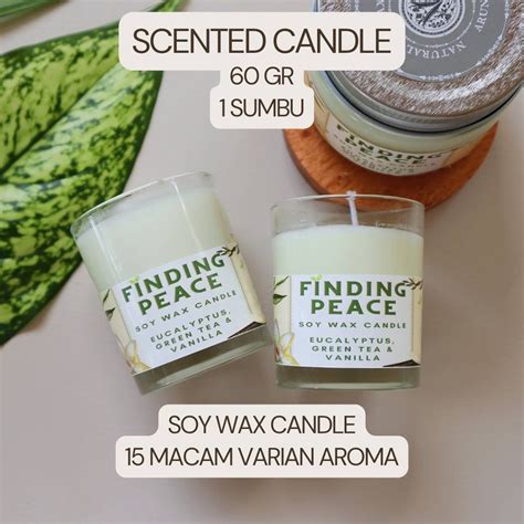 Jual SCENTED CANDLE UKURAN 60 GR Shopee Indonesia