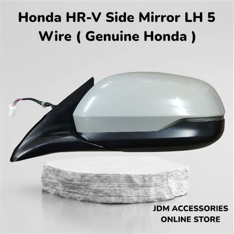 Honda Hrv Side Mirror Lh Wire Auto Fold With Signal Lamp Original