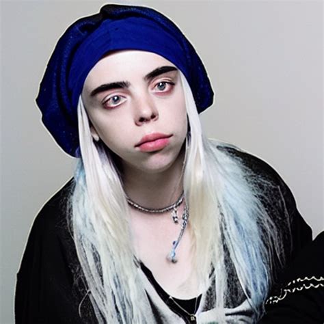 Prompthunt Billie Eilish With A Pearl Earring