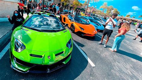 Fui Em Um Encontro De Carros Em Miami S Milion Rio Youtube