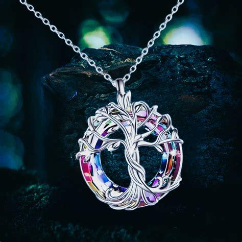 Collier Celtique Arbre de Vie Céleste