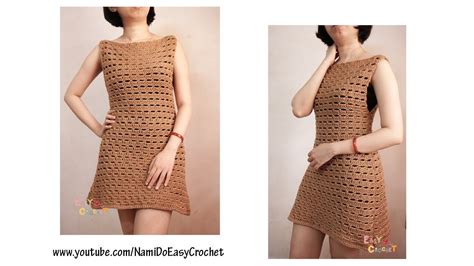 Easy Crochet Crochet Dress 05 Youtube