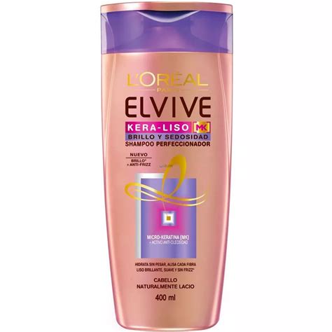 Elvive Kera Liso Mk Shampoo Perfeccionador Farmacia Leloir Tu