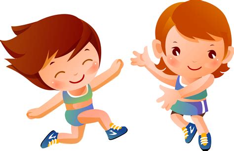 Дети спорт клипарт - фото и картинки abrakadabra.fun