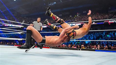 Gunther Vs The Miz Intercontinental Title Match Photos WWE