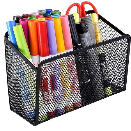 Amazon Magnetic Pencil Holder Storage Basket With 2 Generous