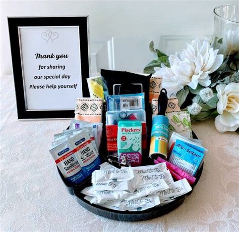 Groom Emergency Kit Men's Wedding Bathroom Tray Wedding Day Groomsmen ...