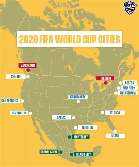 World Cup Host Cities Revealed