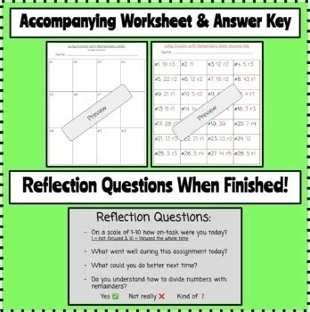 Long Division Math Scoot Digit Dividends Digital Or Printable Task