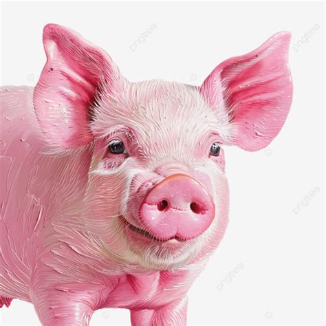 Pink Pig Cute Pig Piggy Png Transparent Image And Clipart For Free