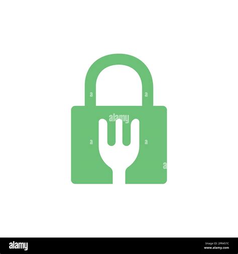 Food Security Vector Logo Design Template Food Safety Icon Design