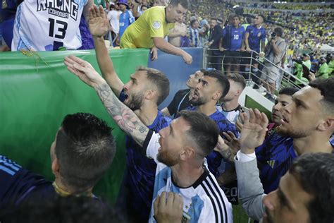 Messi Critica Las Cargas Policiales En Brasil Como Pas En La Final