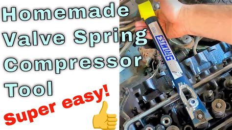 Valve Spring Compressor Tool Homemade DIY YouTube