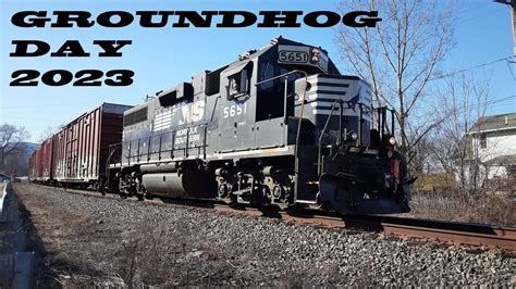 Groundhog Day 2023 Train Youtube