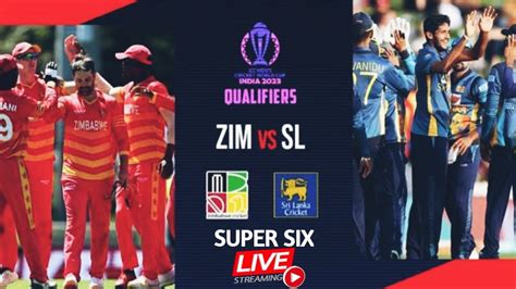 Live Sri Lanka Vs Zimbabwe Live Match Icc Cricket World