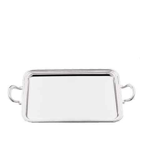 Greggio Silver English Rectangular Coffee Table Tray Perigold