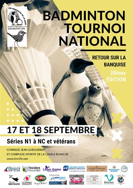 Tournoi National Brest Les Manchots de la Rade Comité