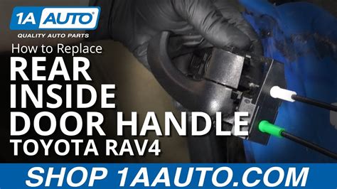 How To Replace Rear Inside Door Handle 05 16 Toyota RAV4 YouTube