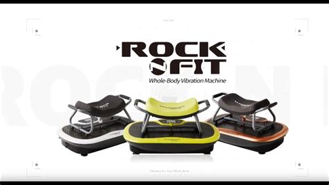 Work Out At Home With The Rock N Fit Whole Body Vibration Exercise