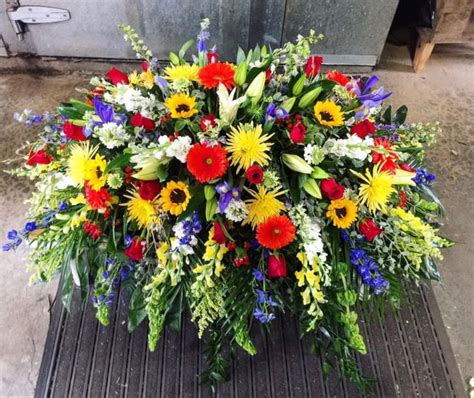 Casket Spray Arreglos Florales Modernos Arreglos Florales Arreglos