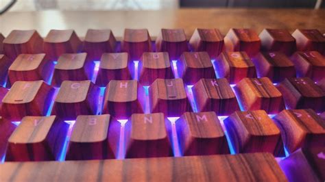 Custom Wooden Keyboard - Etsy