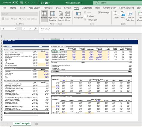 Excel Tools Icrest Models