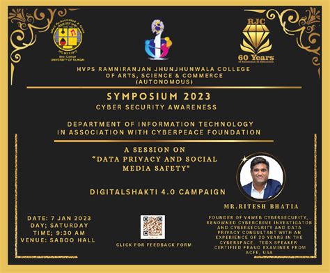 Rjc It Symposium 2023 Hindi Vidya Prachar Samitis Ramniranjan