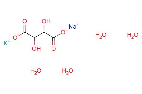 EMolecules Potassium Sodium Tartrate Tetrahydrate 6381 59 5