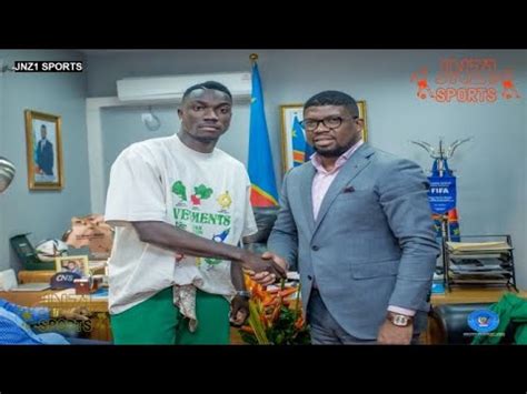 COUPE DU MONDE 2022 SILAS KATOMPA MVUMPA REÇU À KINSHASA PAR SERGE