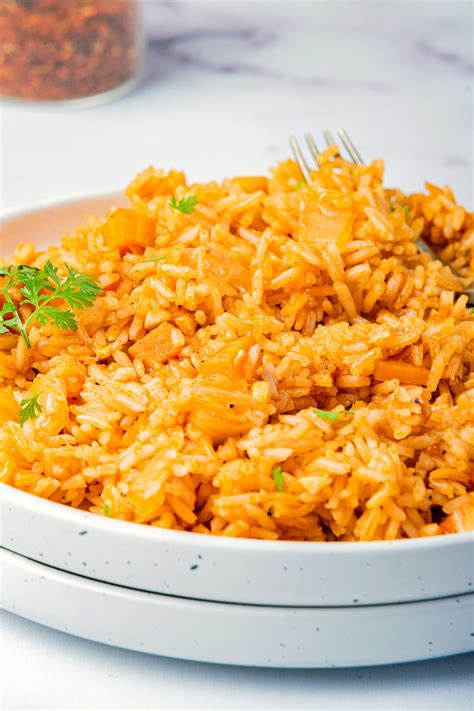 Arroz Rojo Mexican Red Rice Recipe Concepts