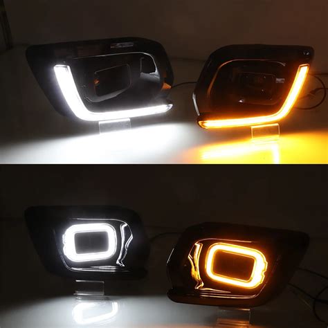 CSCSNL 1 Pair DRL Fog Lamp LED Daytime Running Light Day Light With