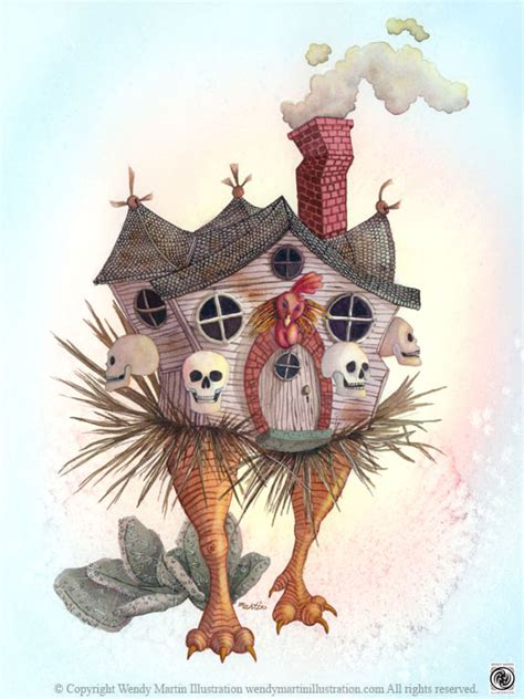 Baba Yaga's Hut Limited Edition Art Print | Emporium