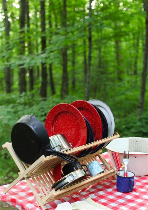 How To Wash Dishes When Camping Simple Bites