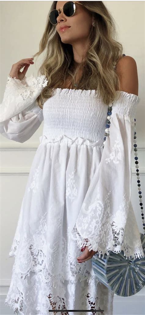 Pin De Beth Luc En Look Branco Whites Moda Primavera Vestidos