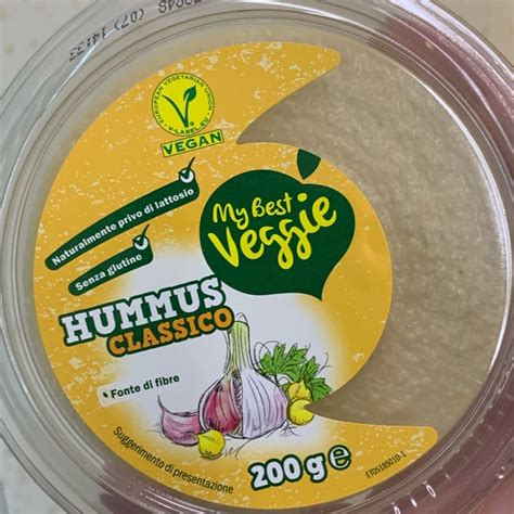 My Best Veggie Hummus Classico Review Abillion