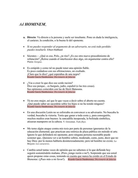 Banco De Falacias Pdf