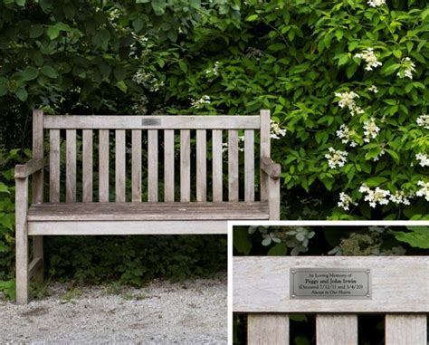 Lasered Stainless Steel Memorial Bench Plaque Brunel Engraving