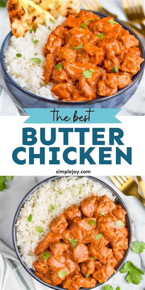 Easy Butter Chicken Recipe Artofit