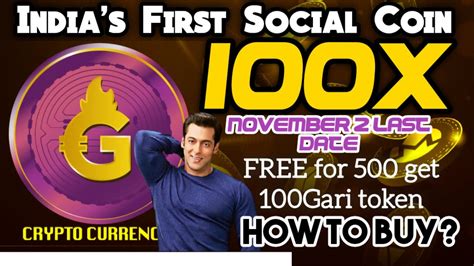 ⚠️alert⚠️garitoken 100x Indias First Social Token Salman Khan Is