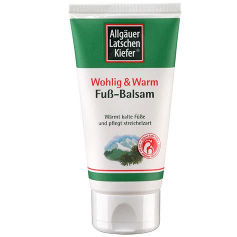 Allgäuer Latschenkiefer Fuß Balsam wohlig warm 75 ml Shop Apotheke