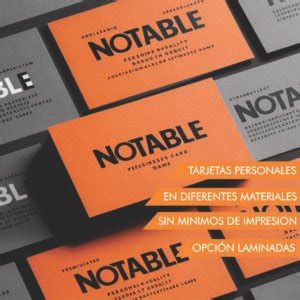 Tarjetas Personales Premium Notable Tienda Industria Gr Fica