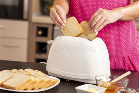 Making Toasted Bread Stock Photo Image Of Food Healthy 122127650