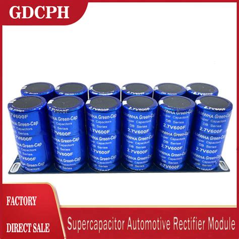 Gdcphsamwha Green Cap V F Super Capacitor Automobile Rectifier