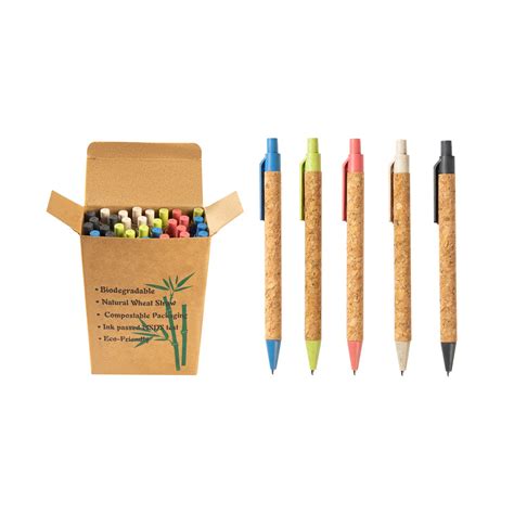 Amazon Jinfusi Wheat Straw Pens Pack Eco Friendly Cork And