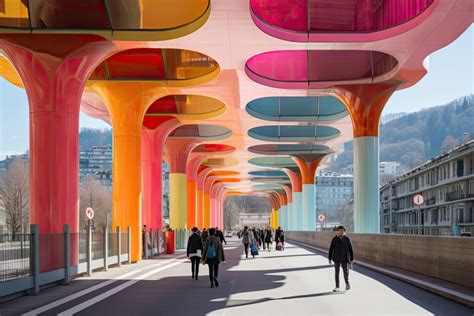 Ai Powered Pedestrian Bridge Designs For A Dynamic Cityscape