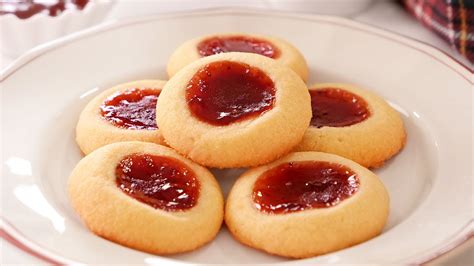 Galletas De Mantequilla Con Mermelada Hechas Con Solo 4 Ingredientes