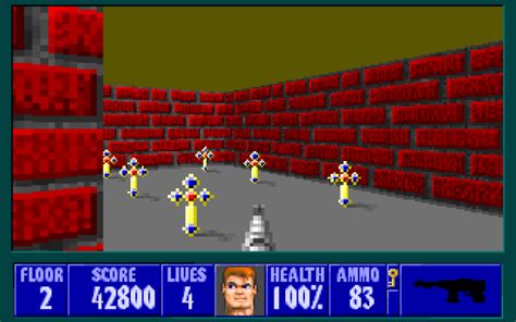 Wolfenstein 3d Pc 066 The King Of Grabs