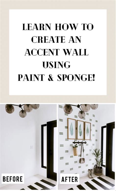 Easy Diy Sponge Accent Wall In Diy Sponge Wall Diy Sponge