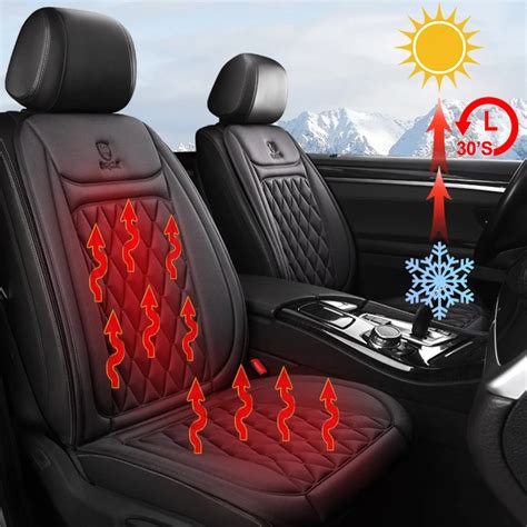 1pcs Heated Car Seat Cover 30 Fast Heating Seat Cushion 12 24v Heated Car Seat Protector 25w